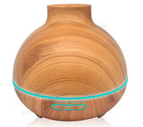 Ultrasonic Aromatherapy Diffuser Wood Grain 400ml