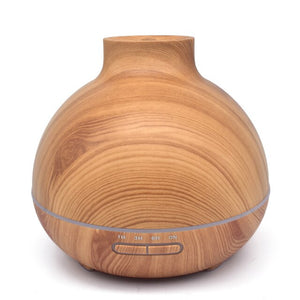 Ultrasonic Aromatherapy Diffuser Wood Grain 400ml