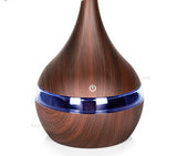 Aroma essential oil diffuser wood mistmaker