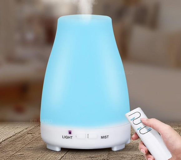 200ml Aroma Essential Oil Diffuser ultrasonic air Humidifier aromatherapy Cool Mist maker fogger for Home Office and Baby