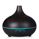 300ml Aroma Air Humidifier wood grain with LED lights Essential Oil Diffuser Aromatherapy Electric Mist Maker for Home